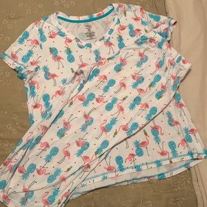 XL Flamingo Pajama Set